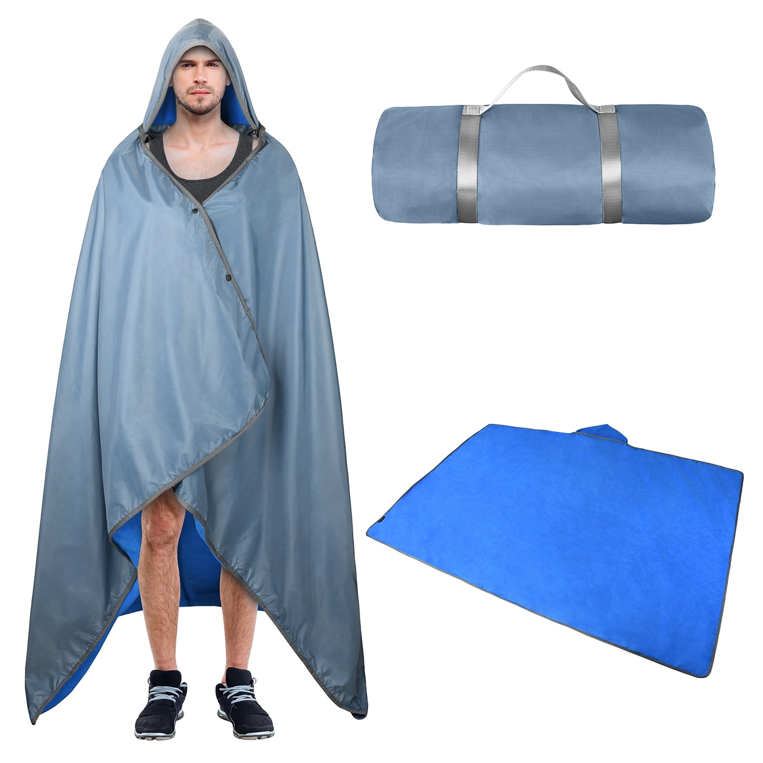 Poncho blanket camping hot sale