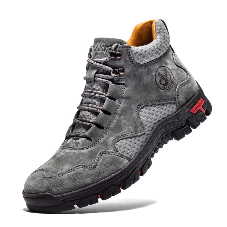 Men\'s Gray Leather Chukka Boots- handmade s-l400.jpg main image 4