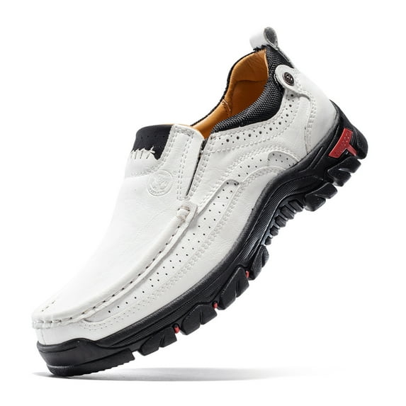 Flyland Men's Dress Shoes Handmade Genuine Leather Office Work Shoes