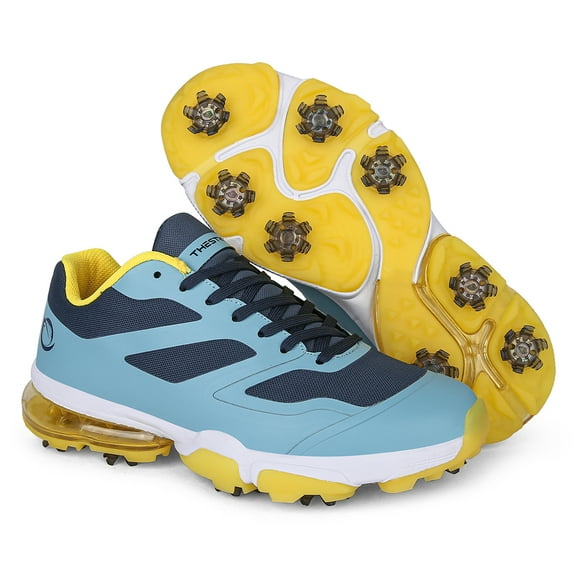 Flyland Men's Golf Shoes Professional Spikeless Golfers Lightweight Men Training Sneakers