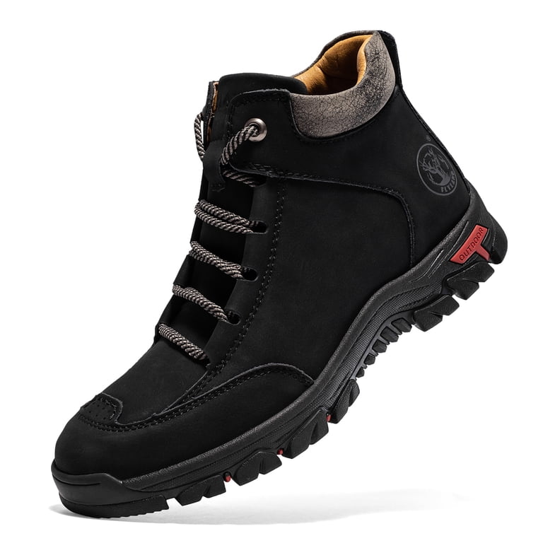 Flyland Outdoor Mens Ankle Boot Casual Handmade Leather 