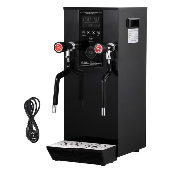 Flylapdo Commercial Milk Frother, 110V 2000W Automatic Steam Boiling ...