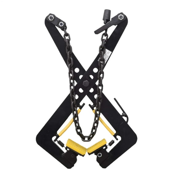 Flylapdo Compact Lifting Clamp with 1102lbs Load Capacity, 4.7-11.8in Jaw Opening Slab Clamp for Tight Spaces & Granite Panel Transport