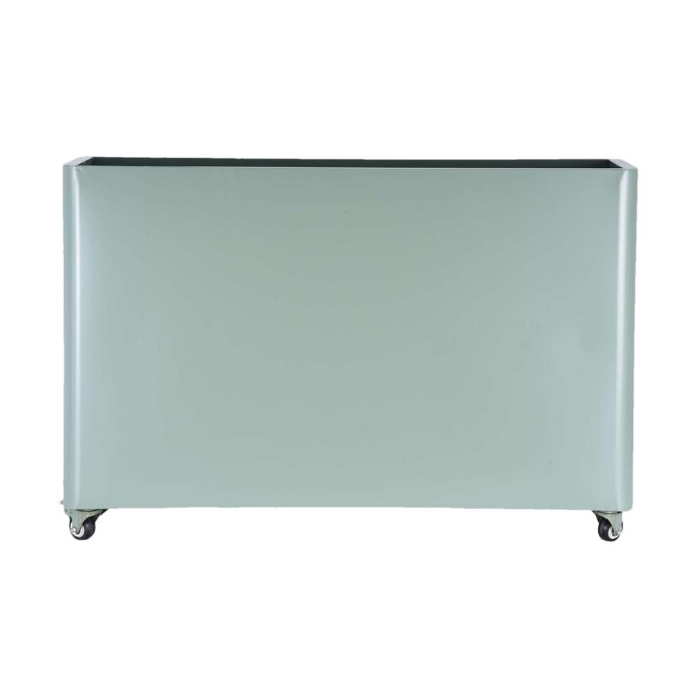 Flylapdo Planter Box on Wheels Outdoor Planter Box Raised Garden Bed