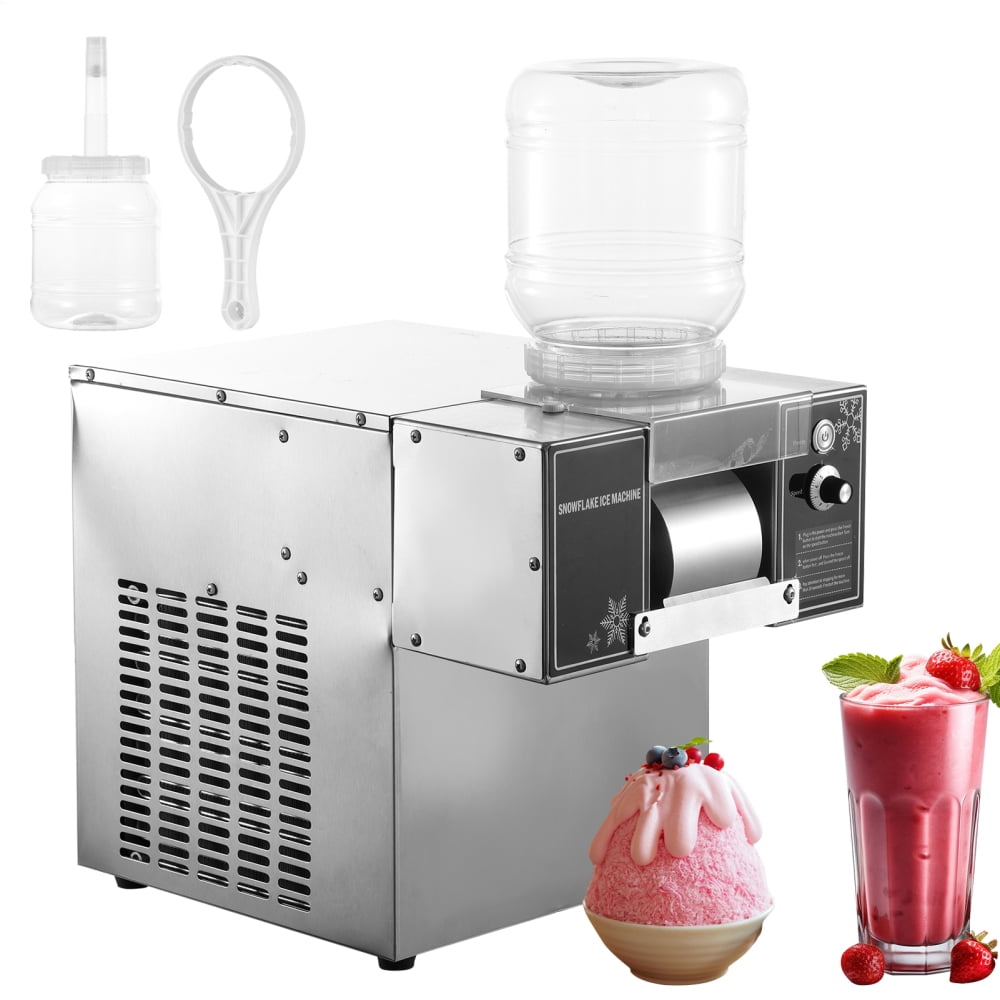 Flylapdo Snowflake Ice Machine Snow Ice Machine Electric Commercial Ice Crush Machine Snowflake Ice Machine for Home Restaurant Milktea Shops everyday