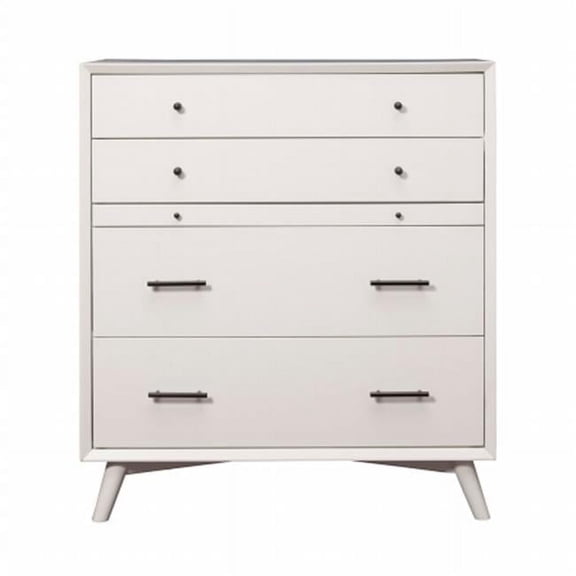 Flynn Drawer Chest, White
