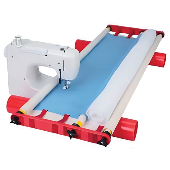 Flynn Quilt Improved Multi Frame System, Magnetic Three Roller Quilting Frame