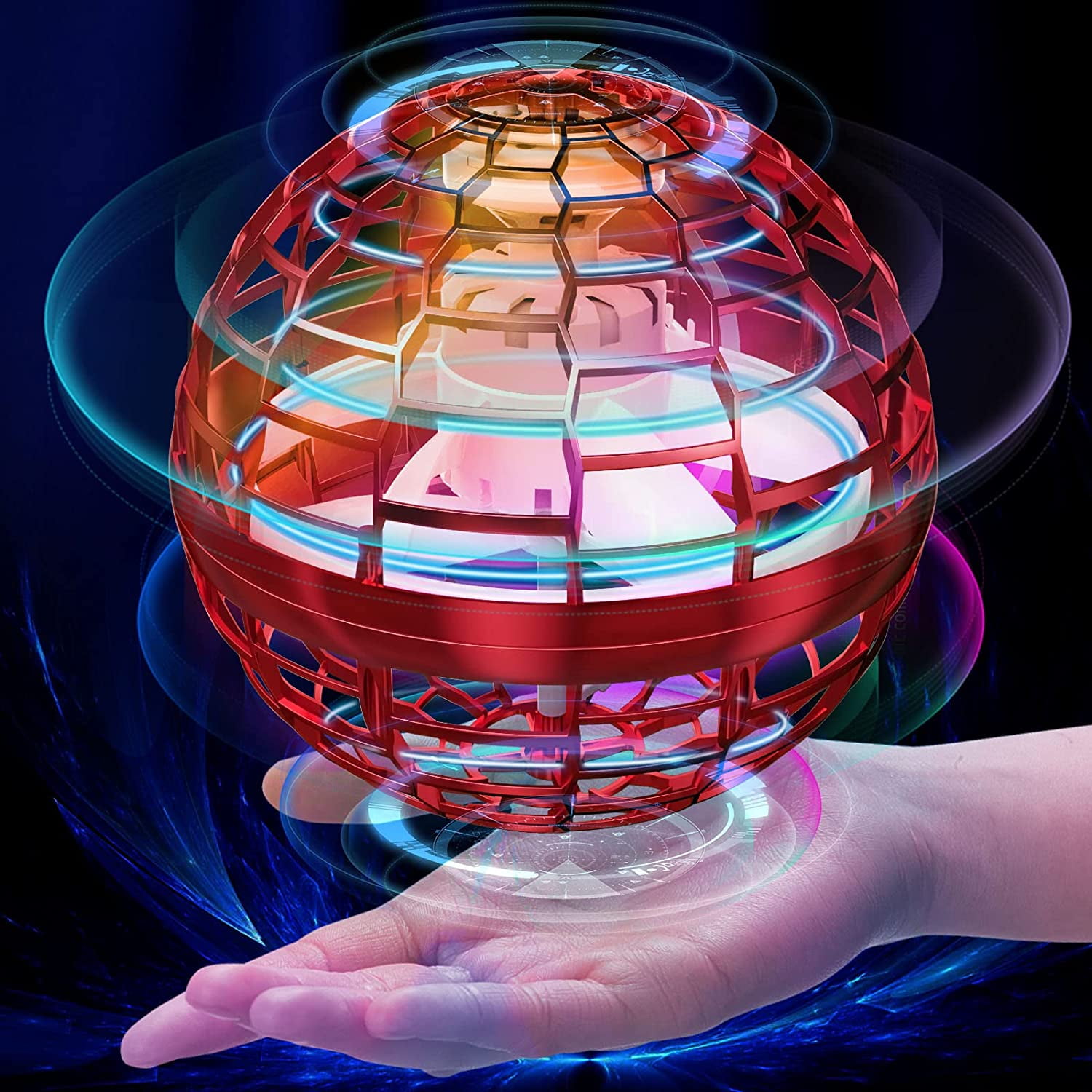 Flynova Pro Magic Flying Orb Ball Toys, Mini Drone for Kids Indoor