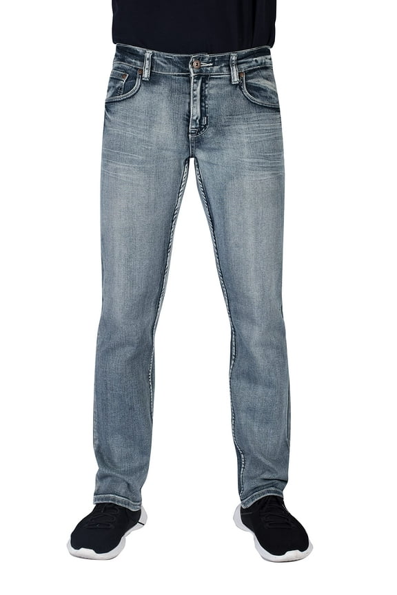 Boys Skinny Fit Stretch Jeans Light Wash Wash