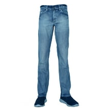 Flypaper Mens Straight Cotton Jeans Medium Blue Wash Size 29W x 32L