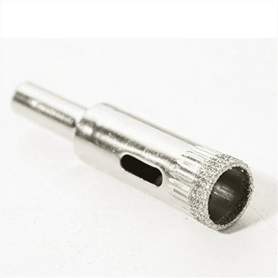 Flyshop 12mm, 1/2" Diamond Tipped Metal Hole Saw Drill Bit for Ceramic Tile Glass 2 Pcs
