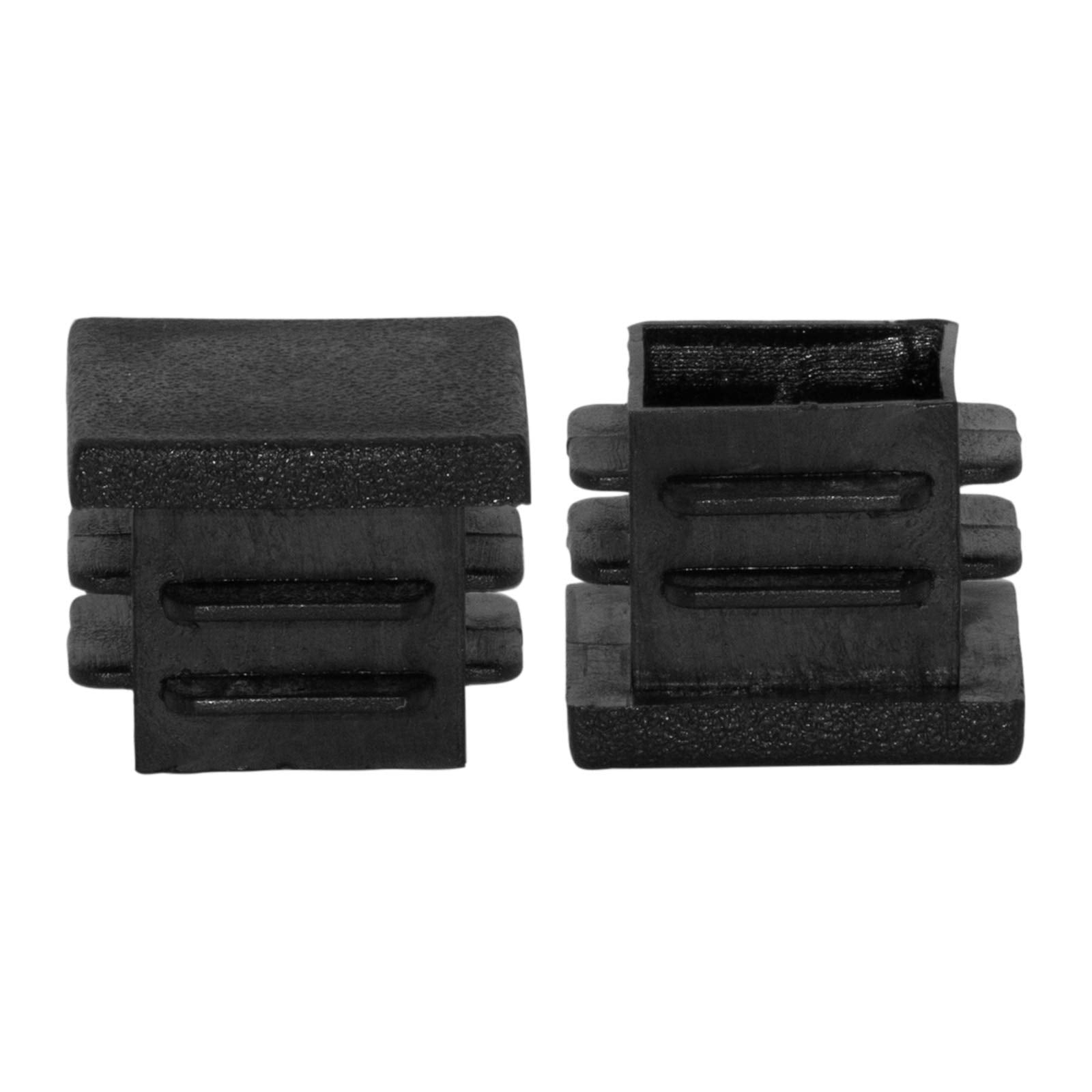 Flyshop 4 Pcs 3/8" X 3/8", 10 X 10mm Black Plastic Hole Plugs Square Tubing End Caps Tube Inserts Durable Furniture Glide For Chair Table Stool Leg 31f05b21 E5f7 48cb 95cf 49f0128595b0.2c94b46f6d8099546b267717b33d2d15