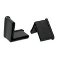 thumbnail image 1 of Flyshop 4PCS L Shaped PVC Chair Leg Caps Non-Slip Noise Reduction Protective Caps Durable Chair Leg Tips Floor Protectors End Cap to Prevent Scratches of Floor, 50 x 50mm Black, 1 of 6