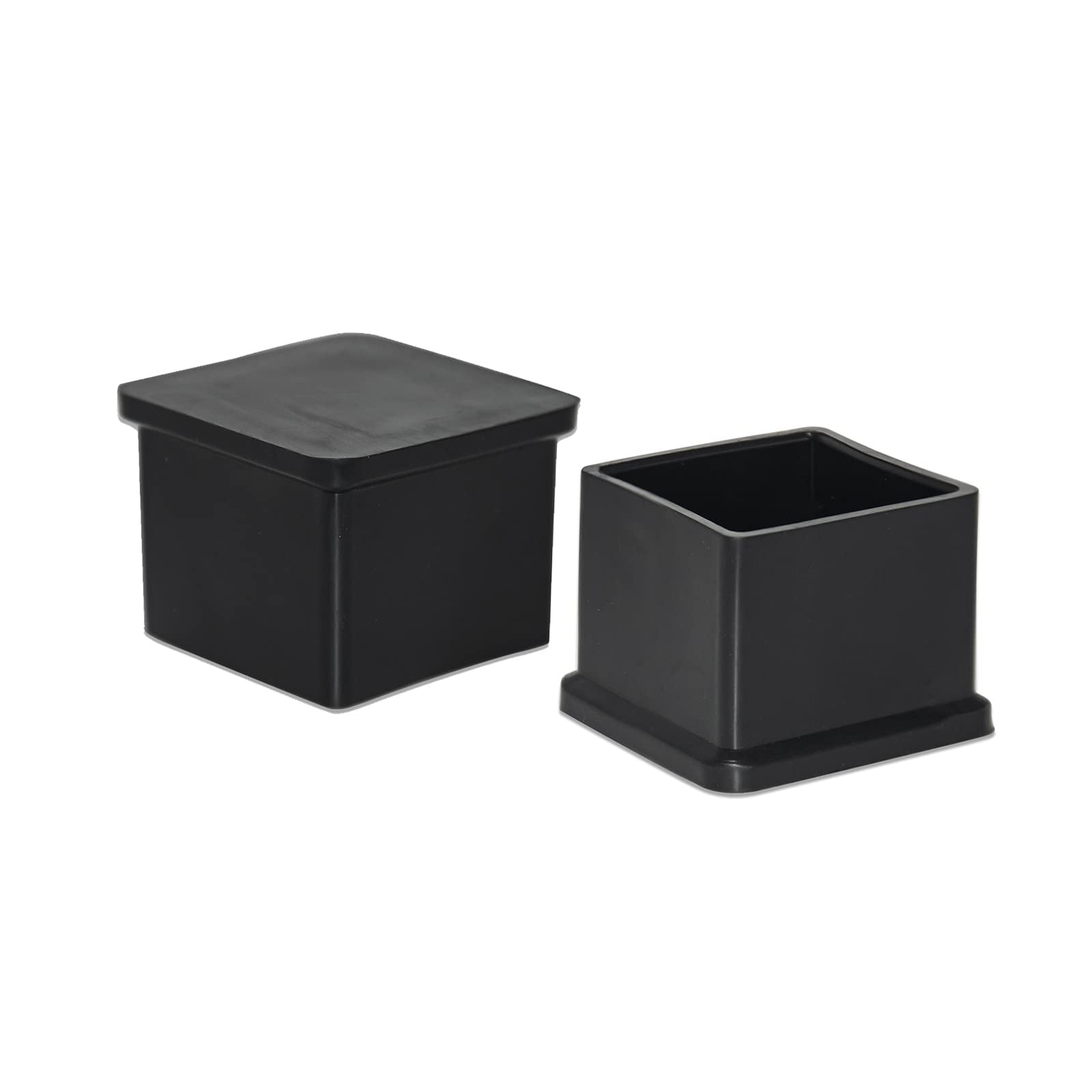 16-PCS Synthetic Rubber Chair Leg Caps – Non-Slip, Noise Reducing Floor Protectors (32mm Black)