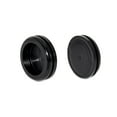 thumbnail image 1 of Flyshop Black 25 mm 1" Rubber Plug, 20 mm 13/16" ID, One-sided Cable Protector Synthetic Rubber Grommets Hole Plug Wire Protection, Round, Thicker, 4-Pack, 1 of 6