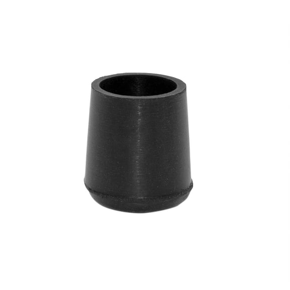 Flyshop Furniture Table Covers, Non-slip Heavy Duty Rubber Leg Tips, Chair Leg Caps Floor Protector, Round Black 4PCS Size 19mm, 3/4"