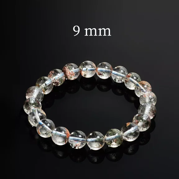 Flyshop Jewelry Natural Flower Ghost Bracelet, Colorful Ghost, Premium Level (Bead Dia. 9mm)