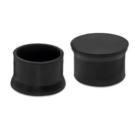 Flyshop Square Anti Slip Rubber Leg Tips Chair Leg Caps Furniture Floor Protectors 1 3 16 Inch x 1 3 16 Inch 30 x 30mm Black 10Pcs Walmart