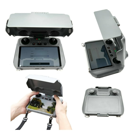 Flysimple Mini 5 Pro DJI RC 2 Screen Protector , Anti-Glare Sunhood for DJI Mini 5 Pro Air 3S Air 3 Flip Mini 4 Pro Drone RC 2 Remote Controller Sunshade Sun Visor , Joystick Cover Protection
