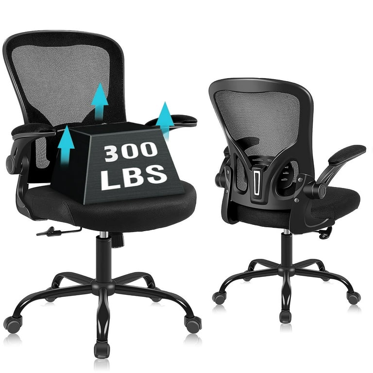 AMZFUN Office Chair, Ergonomic Desk Chair with Lumbar Support