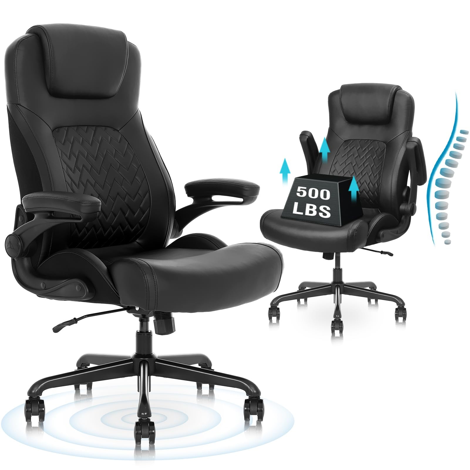 Flysky Executive Ergonomic Office Chair Big and Tall Office Chair for