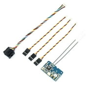 Flysky FS-X6B 2.4GHz 6CH Receiver for RC FPV Racing Drones & Quadcopters   Dual Antenna, PWM/PPM/i-BUS Output, AFHDS 2A Protocol, Compatible with FS-i6S i6X i10 Transmitters