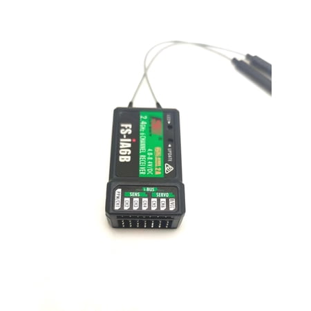 Flysky FS-iA6B 2.4G 6CH Receiver PPM Output with iBus Port f/FS-Transmitter