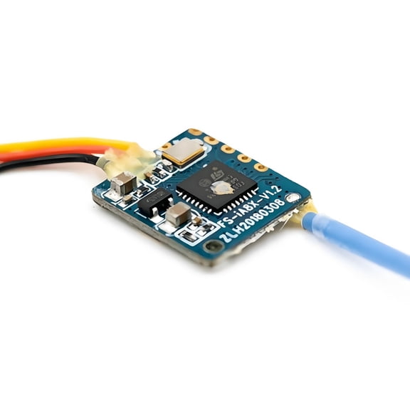 Flysky FS-iA8X 2.4GHz 8CH Mini Receiver for RC FPV Racing Drones and Quadcopters  AFHDS 2A Protocol, i-BUS & PPM Output, Compatible with FS-i6 FS-i8 Transmitters