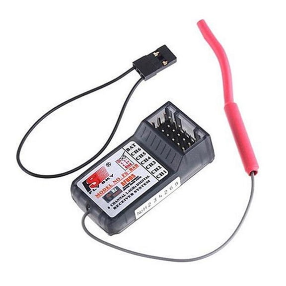 Flysky Fs-r6b 2.4ghz 6ch Receiver For Rc Airplanes Helicopters And Drones Y9I1