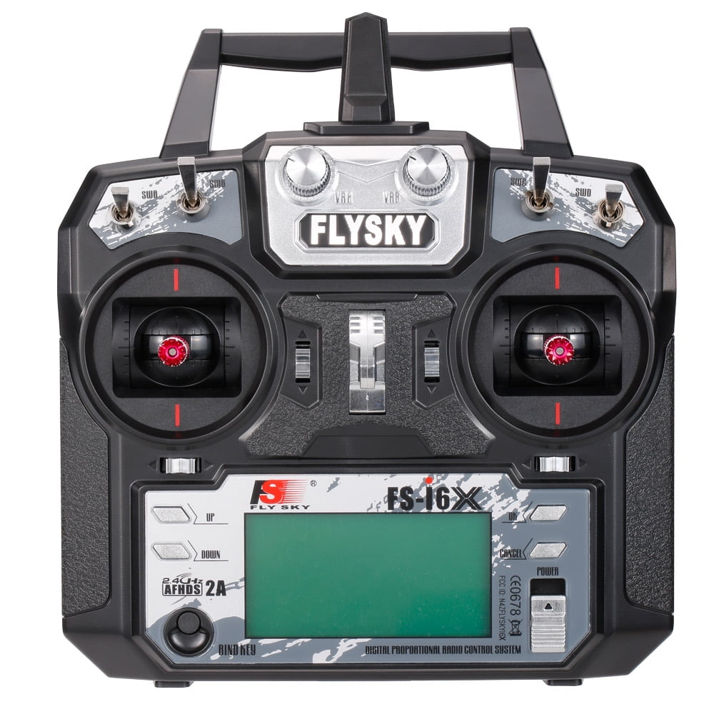 Flysky RC Transmitter FS-i6X 2.4GHz 10 Channel AFHDS 2A RC with FS-iA6B ...