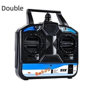 Flysky SM600 USB Simulator Controller   6CH RC Flight Training Remote for FPV Drones, Helicopters & Airplanes, Compatible with RealFlight, Phoenix RC & Liftoff