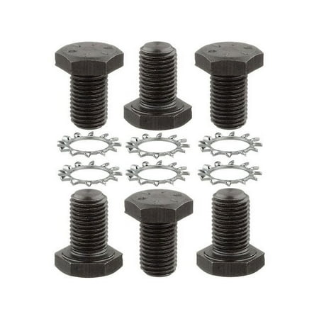 Flywheel Bolt - Compatible with 1968 - 1981 Chevy El Camino 1969 1970 1971 1972 1973 1974 1975 1976 1977 1978 1979 1980