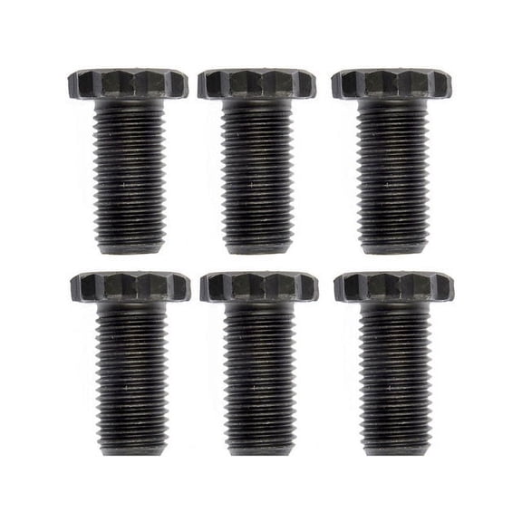 Flywheel Bolt - Compatible with 1975 - 1986 Chevy K20 1976 1977 1978 1979 1980 1981 1982 1983 1984 1985