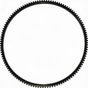 Flywheel Ring Gear Compatible with John Deere 2855N/2940/2955 1975-1992 Various JD diesel engines 2.5L 3-cyl Diesel 142T Flywheel Ring Gear Flywheel Steel heat treated Tractor R114282