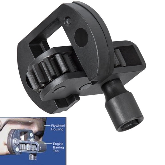 Flywheel Rotation Tool for MBE 4000 MBE 900 and Man 5 6 8-Cylinder Engines, 1/2 Square Drive, Replaces J-46392, 1-Pack
