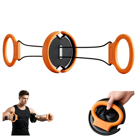 Flywheel Tensioner,  Fun Upgraded Chest and Arm Twister, Portable Home Fitness Gear for Chest & Arm Muscle Intensive Workout Training