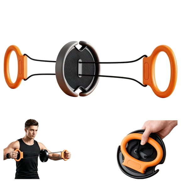Flywheel Tensioner,  Fun Upgraded Chest and Arm Twister, Portable Home Fitness Gear for Chest & Arm Muscle Intensive Workout Training
