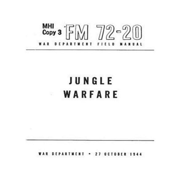 Fm 72-20 Jungle Warfare1944