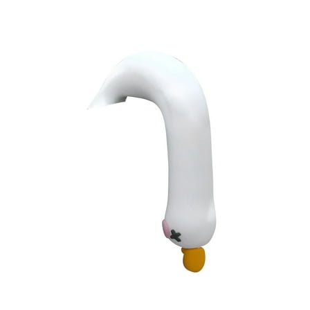 Fmbmuo 1 pcs Home Decor White Plastic Mini Goose Christmas Ornaments， Modern Cozy Decor for Your Christmas Table/Tabletop