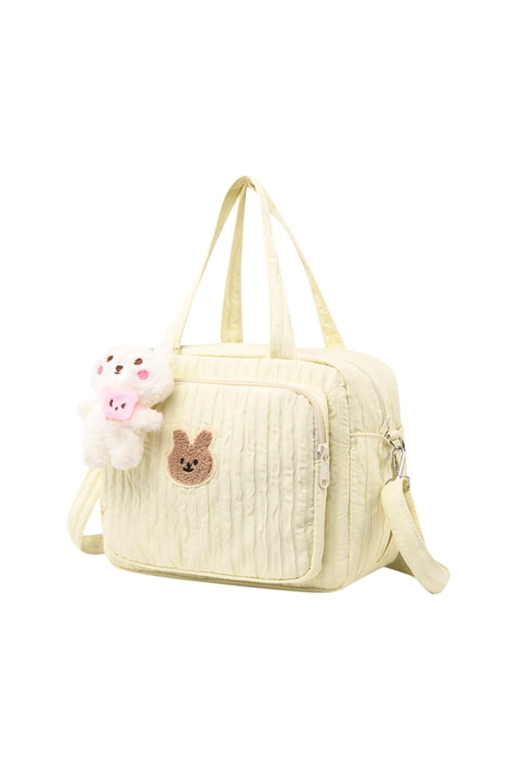 2-in-1 Convertible Crossbody Bag with Removable Strap Shoulder Bag (5 Colors)