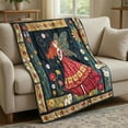 thumbnail image 1 of Fmbmuo 39x27.6 Inch Small Size Blanket Print Soft Warm Nap Blanket Suitable for Sofa Bed Camping Festival, 1 of 5