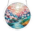 thumbnail image 1 of Fmbmuo Acrylic Puzzle Suncatcher 83 Pieces Glowing Haven Sun Catchers Diy Puzzle Window Hanging Decor for Window and Garden Hanging, 1 of 5