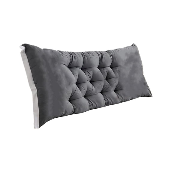 Fmbmuo Bedside Cushion 47"x20" - Oversized Backrest Pillow for Headboard,Thick Lumbar Support Cushion