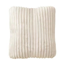 Fmbmuo Beige Weighted Blankets Thick and Warm Polyester Modern for Adults Breathable Solid 19x27 Inches