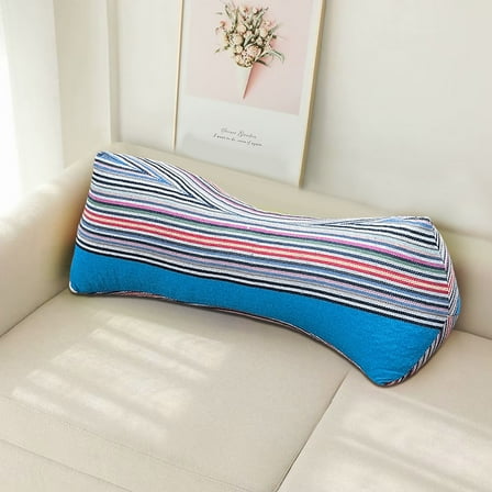 Fmbmuo Buckwheat Pillow - Organic Neck Support Pillow with Removable Cotton Cover for Home/Travel (13 inches)