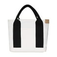 thumbnail image 1 of Fmbmuo Canvas Tote Organizer -9*5.9*8.26in Large Capacity Tote Bag (8 Colors), 1 of 5
