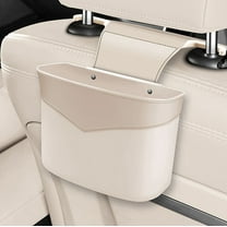 Fmbmuo Car Trash Can,Hanging Multifunctional Storage Bin & Garbage Bag,Auto Car Accessories for Sedan SUV Truck