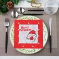 thumbnail image 1 of Fmbmuo Christmas Napkins Soft & Strong 20 Pcs "Merry Christmas" Xmas Decorative, Red Paper Vintage Disposable Party Supplies for Christmas Table Decor, 1 of 5