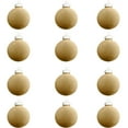 thumbnail image 1 of Fmbmuo Christmas Decorations Christmas Ornaments Foam Lightweight 12 piece Minimalist Gold Neutral 3.14-Inch Holiday Decorating, 1 of 5