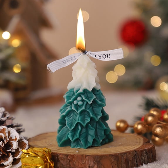 Fmbmuo Christmas Tree Flickering Flameless Candles,Real Wax LED Candles Battery Operated,Christmas Home Wedding Decor